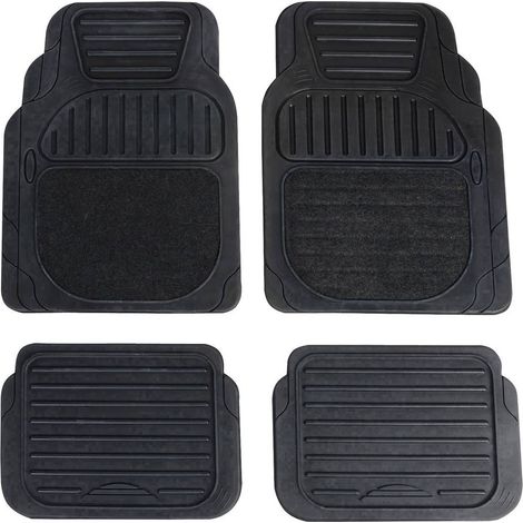 Cartrend Tapis de voiture universel noir 70 x 50 cm