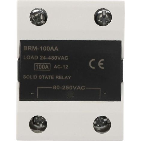 BRM-100AA SSR Halbleiterrelaismodul 24-480VAC 100A