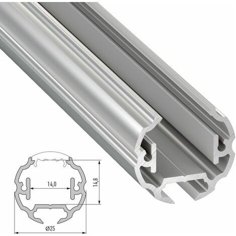 Perfíl Aluminio Tipo COSMO 2,02M - Bruto