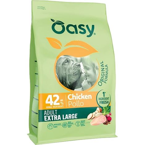 Oasy Original Formula Cane Adult Extra Large Pollo 10 kg