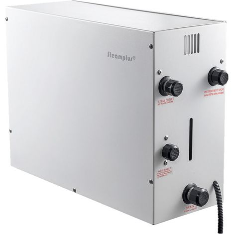 [4Kw] Steamplus Générateur de vapeur pour Hammam à usage domestique vidange automatique