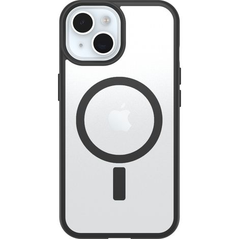 OtterBox React für MagSafe Series für Apple iPhone 16e/15/14/13, transparent/schwarz (1/5)