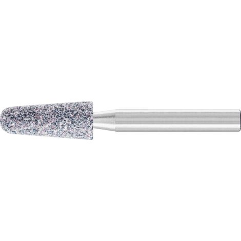 PFERD TOOLS CAST Schleifstift Kegel Ø 10x25 mm Schaft-Ø 6 mm A46 für Grau-und Sphäroguss 10 Stk (1/4)
