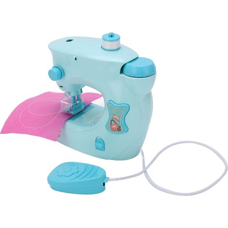Mini-Nähmaschinen-Set für Kinder, tragbares elektrisches Simulationsspielzeug für Kinder ab 3 Jahren (1/5)