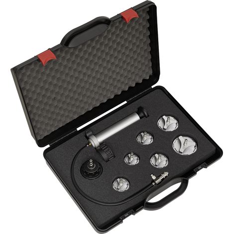 Sealey CV0011 Commercial Cooling System Pressure Test Kit 7pc