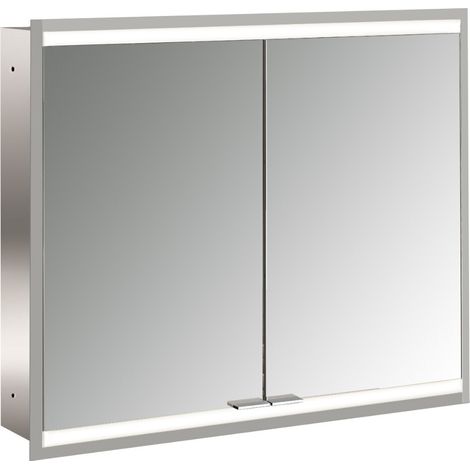 emco prime 2 Armario con espejo iluminado, 800 mm, 2 puertas, (1/5)