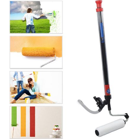 Ej.Life Farbroller-Set mit Teleskopgriff aus Aluminiumlegierung, Werkzeuge für die Hausrenovierung (1/5)