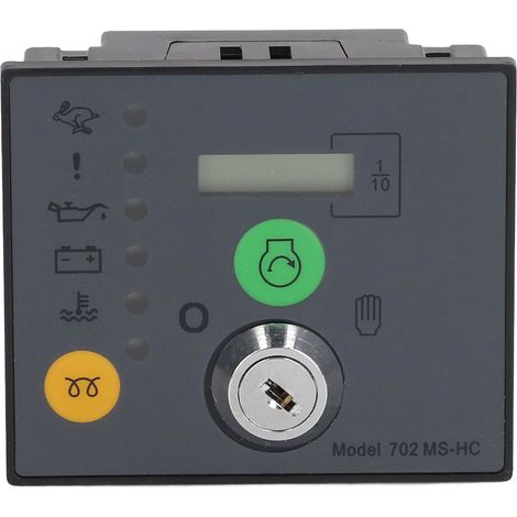 Contrôleur de démarrage manuel pour groupe électrogène, module de commande automatique, 835 V, démarrage par clé, 702 MS HC (1/5)