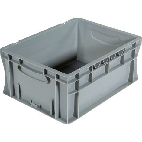 Bac palettisable norme Europe - Poignées fermées - 400x300x170 mm - 16 litres - 5000304