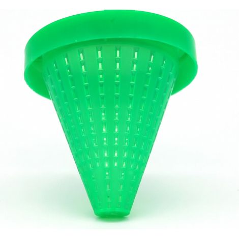 Taza de alimentación para acuario verde (1/5)