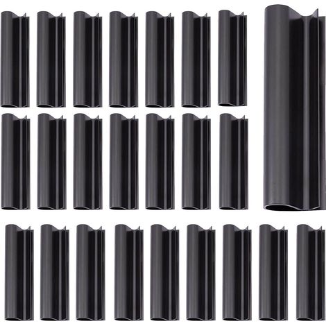 Clips de Couverture de Piscine d'hiver, 24 Pièces Coupe-Vent Clips pour Bâche de Piscine, Clip Fixation de Bache Piscine (1/5)