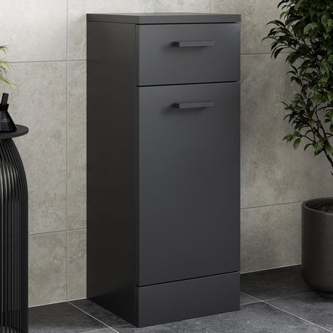 Alpine Black Laundry Unit 300 x 300mm (1/5)