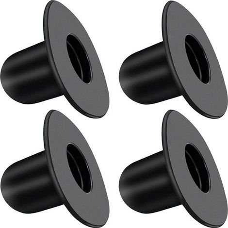Poolabdeckungen, Ablassstopfen, Filterpumpen, Filtersiebstopfen, Poolfilter-Dichtungsstopfen, passend für Intex/Bestway-Pools, Schwarz, 4er-Pack (1/5)