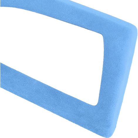 Fahrzeugmodifikation: Armaturenbrettabdeckung und Lüftungsabdeckung (Beifahrerseite) aus Vollwildleder, passend für BMW 1er und 2er (F20, F21, F22, F23) von 2011 bis 2016 (2-teilig) (Typ B), Himmelbla (1/5)