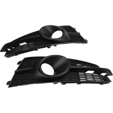 1 paire de calandre de phares antibrouillard, couvercle de lampe de pare-choc avant gauche droite pour A6 C7 s-line 2014.06 à 2018.09 (1/5)