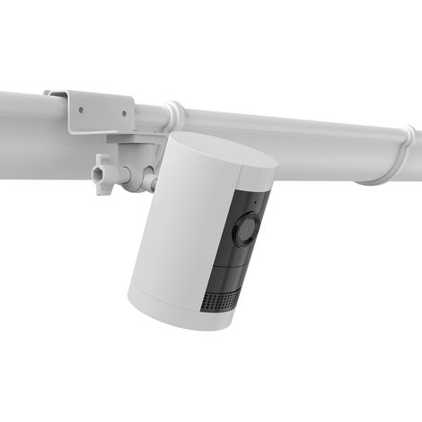 Support de gouttière pour caméra extérieure et batterie, caméra intérieure, caméra Pro/ Plus et panneau solaire, blanc, 1 pièce (1/5)