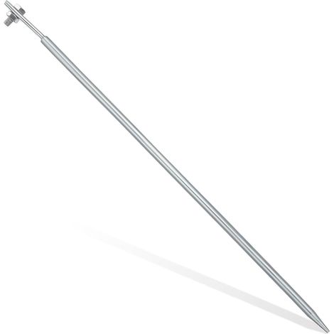 Piquet de terre galvanisé de 50 cm pour clôture électrique - Piquet de terre sûr pour la maison, le jardin, l'électricité et l'extérieur (1/5)