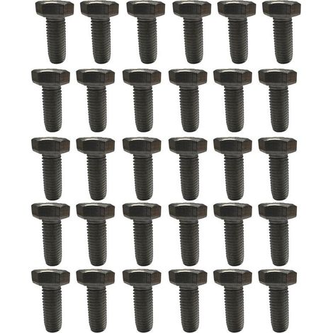 30 vis 12 x 30 mm hexagonales inox a4 aisi 316