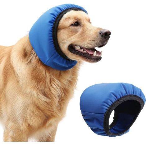 Cache-oreilles pour Chien pour Soulager l'anxiété, Bandeau Chien Oreille Antibruit pour la Tête, taille M