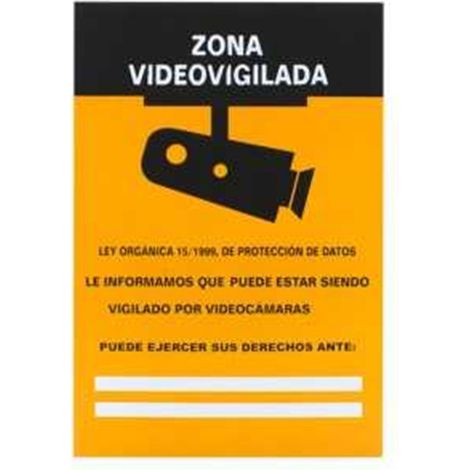 Panneau 20x30 « Zone de vidéosurveillance », LOGUI