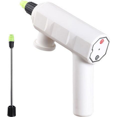 Electric plant sprayer provides unusual watering for the home and garden
