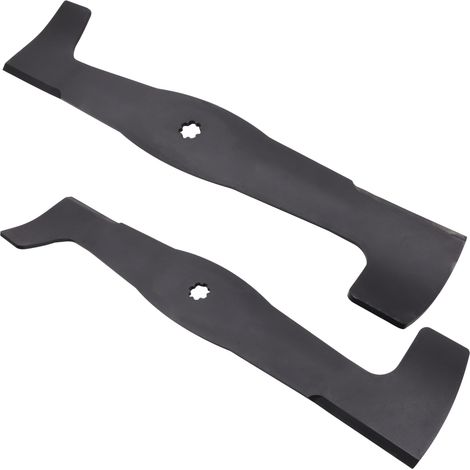 Lame de rechange 2x 54cm pour John Deere X130R X155R X166R X350R AM147289 M170666RT (1/3)