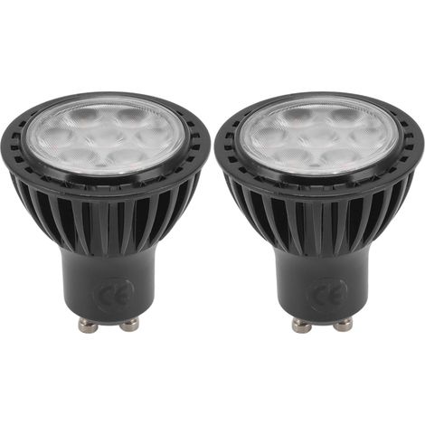 Ortviai Ampoules LED GU10 7 W 3000 K (2 unités) – Éclairage chaleureux pour spots encastrés, cuisine, comptoir et intérieur (1/5)