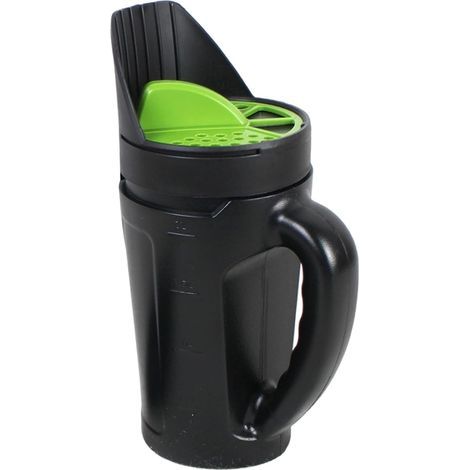 Manual Hand Spreader for Green Lawns, Ice-Filled Fertilizer with Ergonomic Grip and High Capacity (1/5)