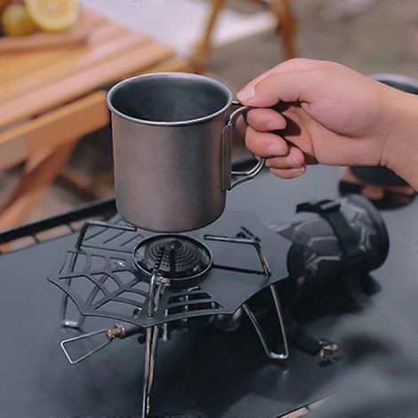Panneau d'isolation thermique en forme de toile d'araignée pour réservoir de gaz de camping écran thermique pour tête de chauffe-eau. (1/4)