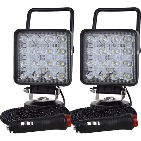 Lampe de travail, faisceau combiné, sortie de haute luminosité, 2 x 48W Spot Light (1/2)