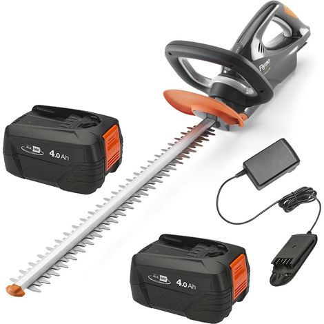 Flymo 18V UltraCut 500 Cordless Hedge Trimmer Cutter 50cm Bosch 2x 4.0ah Battery (1/5)