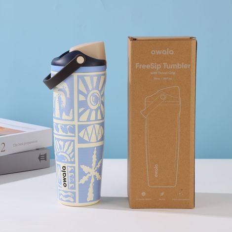 Bouteille d'eau Owal exclusivité Urban Outfitters, avec système d'attache FreeSip
