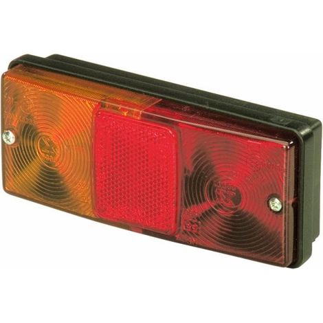 Feu arrière droite gauche 3 fonctions 160x68x60 mm
