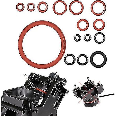 Lot de 15 joints toriques en silicone pour machine à café automatique Saeco Gaggia joint d'étanchéité pour buse de machine à café. (1/4)