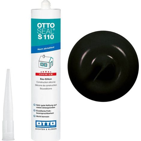 OTTOSEAL S110 Neutral-Silicon 310 ml Schwarz C04