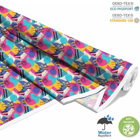 TESSUTI DECORATIVI PER ESTERNI OXFORD - Motivo geometrico I DX3305 (1/5)