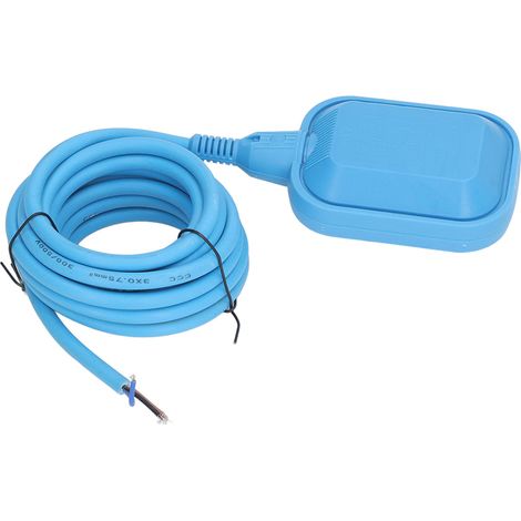 Interrupteur à flotteur de niveau d'eau avec câble de 4 m, pour réservoir de pompe à eau, commande automatique de niveau de liquide, 250-380 V. (1/5)
