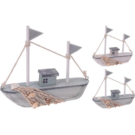 BARCO MADERA 16x14 CM SURTIDO