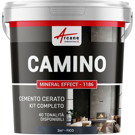 Kit microcemento camino - 2 m² (in 2 strati) Fico - ARCANE INDUSTRIES (1/5)