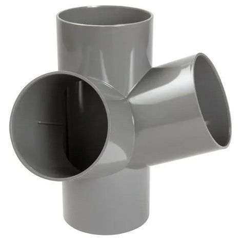 Ángulo transversal PVC 67 grados 30 Hembra/Hembra, 32