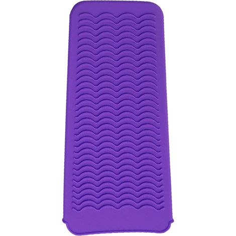 Tapis en silicone résistant à la chaleur pour fers à lisser, fers à friser, appareils à onduler (1/5)