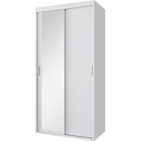 Armoire Apopka 101 , 205x100x60cm, Portes d'armoire: Glissement, Nombre d'étagères: 0 (1/5)