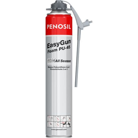 EasyGun PU-45 mousse PU, toutes saisons à usage manuel et pistolable - 750ml - PENOSIL
