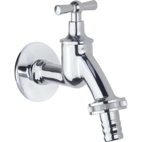 Válvula de grifo con adaptador - 1/2" cromada VFA 152M