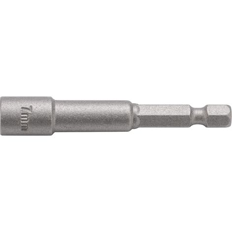 TECWERK Steckschlüsseleinsatz m.6-KT.-Antr.SW 13mm L.60mm m.Magnet TECWERK