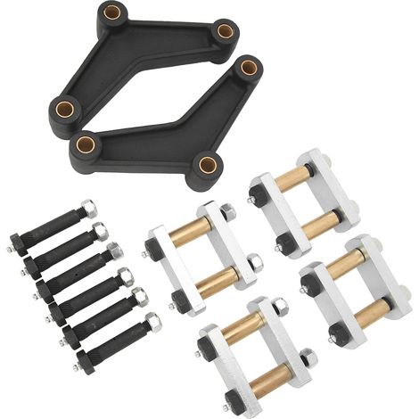 Kit suspension K71 359 00 essieu remorque renforcé métal ressort robuste réparation 2,25 pouces essieu tandem largeur 1-3/4 pouces (1/5)