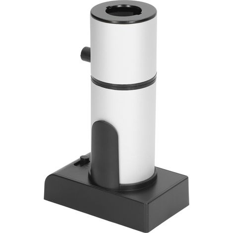 Fumoir à cocktails à engrenage réglable, kit d'infuseur à fumée portatif en alliage d'aluminium et de zinc argenté pour la cuisine (1/5)