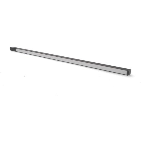 IluminaShop - Foco Lineal Basic LED Negro 20W para Carril Magnetico Monofasico Detail Chip Osram 48V CRI 90 UGR 19 Serie Detail  Blanco Neutro 4000K (1/2)
