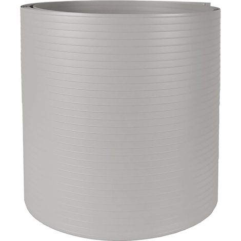 TrendLine Sichtschutzstreifen silber 2 m x 19 cm 5 Stück Sicht-, Wind- & Lärmschutzwände (1/2)