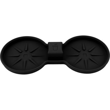 Tappetino per console centrale SX, antiscivolo, impermeabile, resistente alle alte temperature, nero. (1/5)
